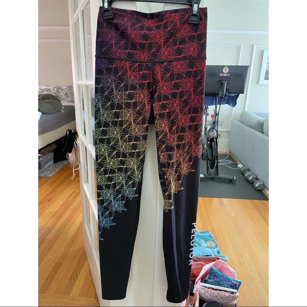 EUC Peloton Pride Leggings, WITH, small
